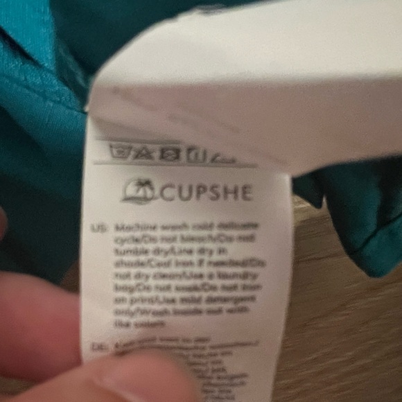 NWOT CUPSHE Sweetheart Maxi Dress - Picture 9 of 9